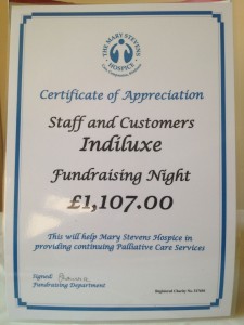 IndiLuxe Restaurant Charity Events